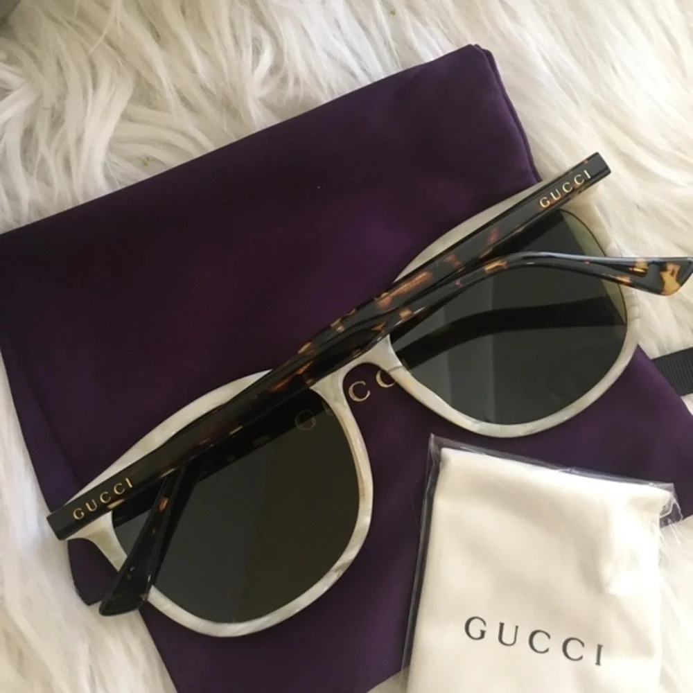New Authentic Gucci 59mm Square Sunglasses